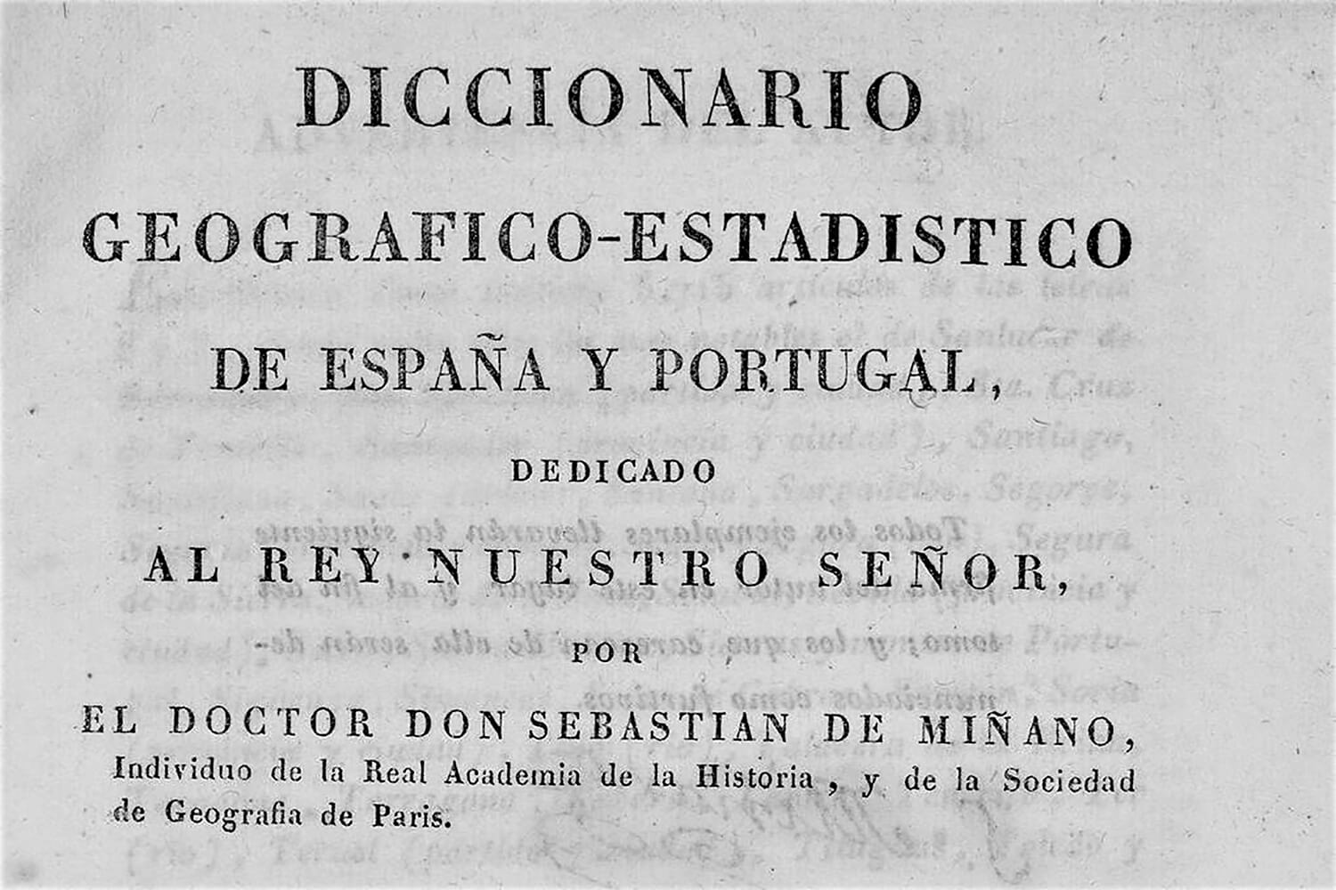 Diccionario Miñano Bedoya 1827 2 Diccionario Miñano Bedoya 1827