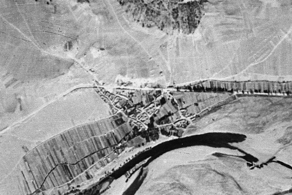 Sitrama de Tera foto aérea 1945 2 Sitrama de Tera foto aérea 1945