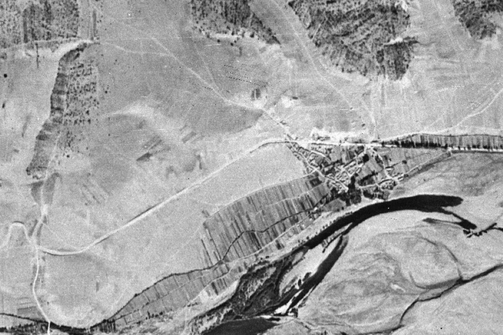 Sitrama de Tera foto aérea grande 1945