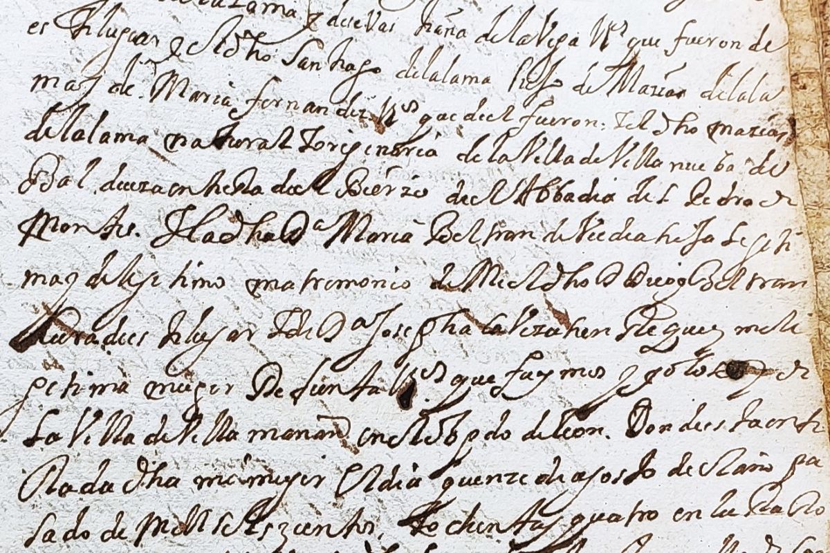 Libro parroquial Sitrama de Tera B1 1661-1724 - página 54v 2 Libro parroquial Sitrama de Tera B1 1661-1724 - página 54v