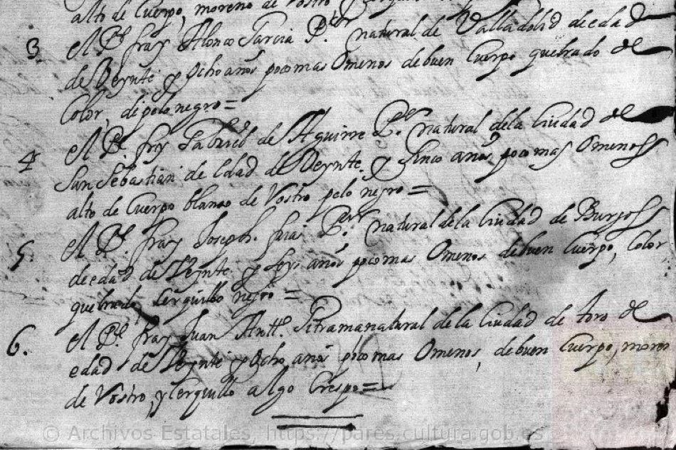 Fray Juan Antonio Gitrama 1685