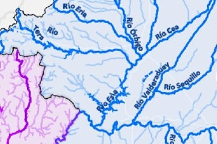 Afluentes Esla Tera Orbigo Valderaduey Cea Eria 1 Afluentes Esla Tera Orbigo Valderaduey Cea Eria