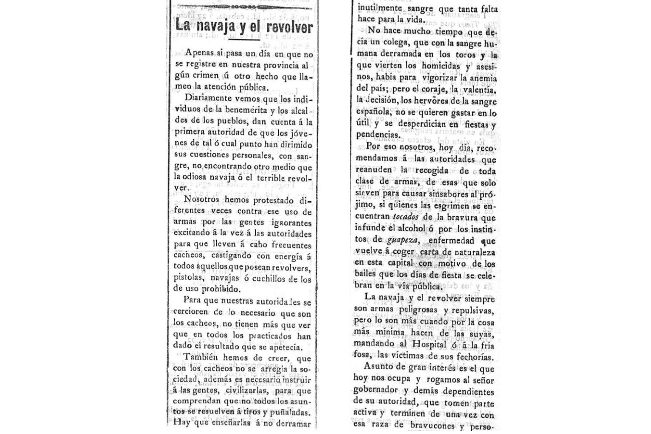 Ola crímenes Zamora siglo XX 1902