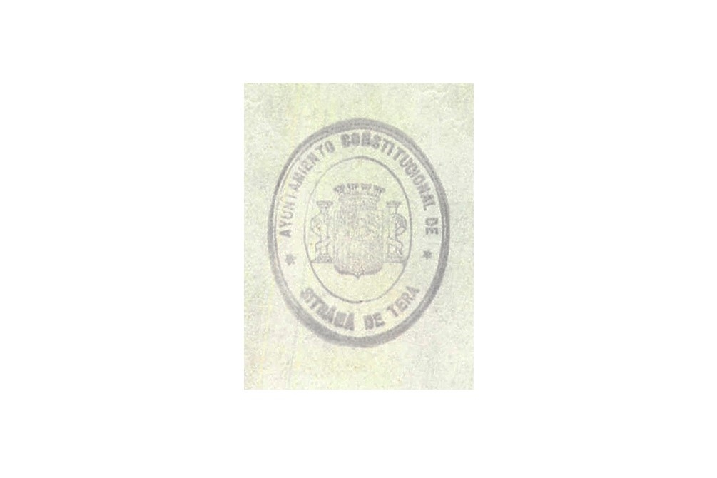 Sello Ayuntamiento Sitrama II República
