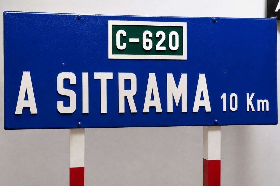 A Sitrama de Tera comarcal letrero