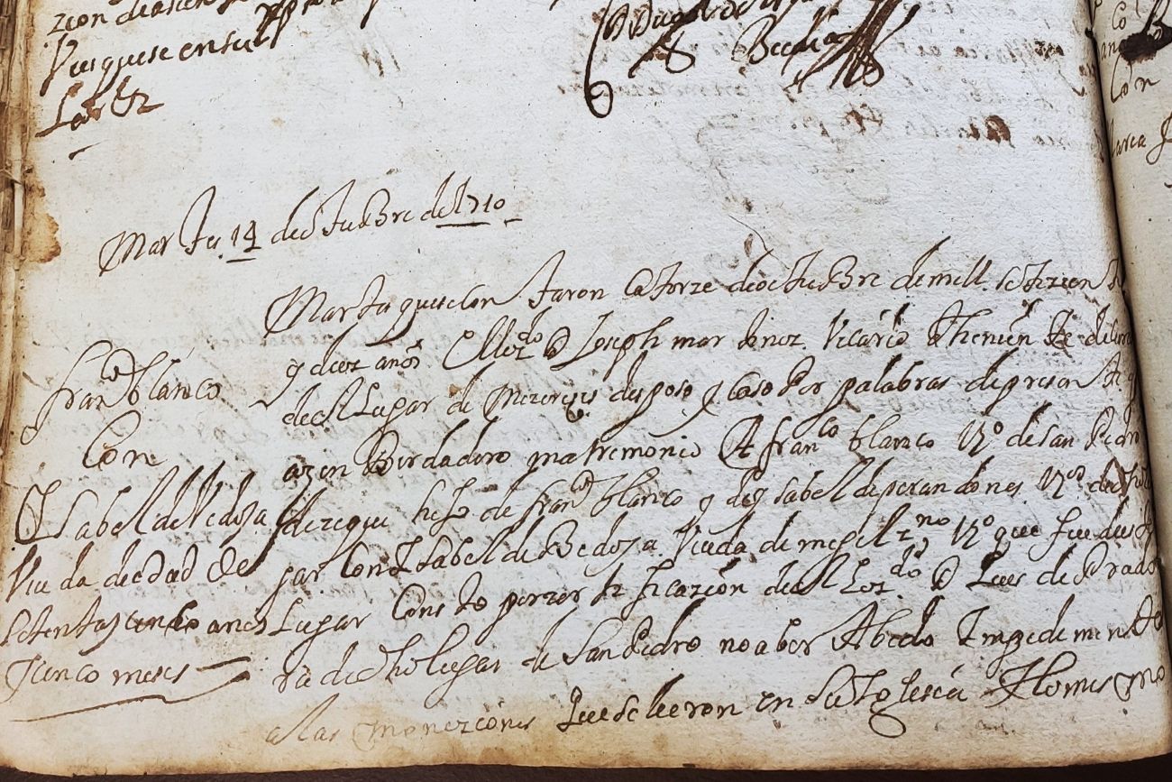 Boda Francisco Blanco e Isabel Bedoya Sitrama de Tera