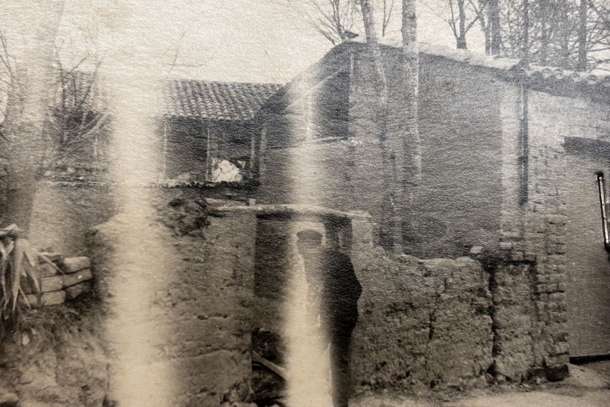 Foto de Carretera 9 atrás Sitrama de Tera 1971 AHP Zamora