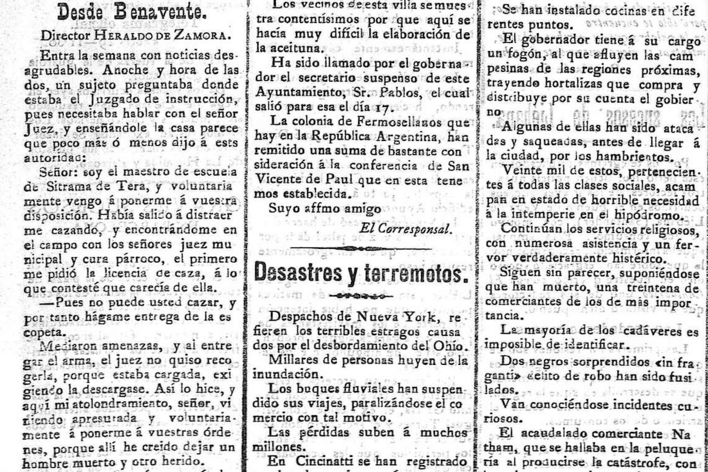 Juicio por Crimen Sitrama de Tera 1907