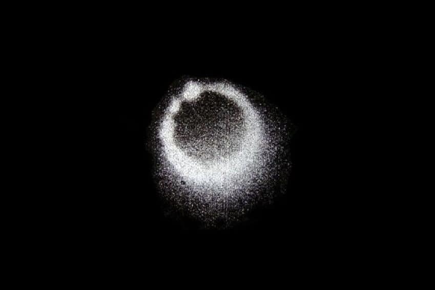 Foto real Eclipse 17 de abril de 1912
